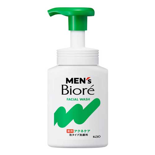 맨즈 비오레 거품형 피부트러블 케어 폼클렌징 150ml