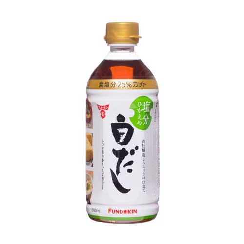 훈도킨 쇼유 저염 시로다시 하얀간장 500ml