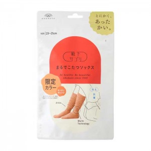 양말서플리 마치 코타츠 양말 선탠 오렌지(한정 컬러) 23~25cm 214003 오카모토