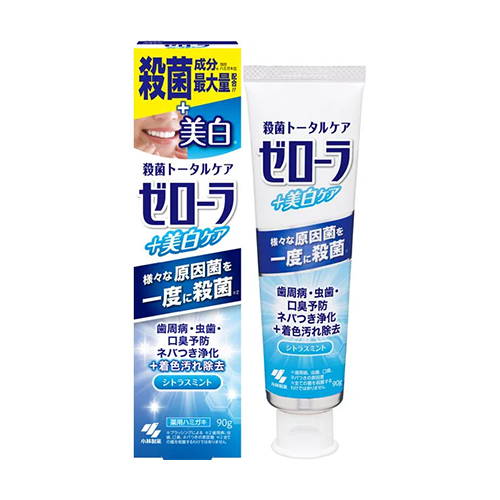 제로라 플러스 미백 케어 치약 90g