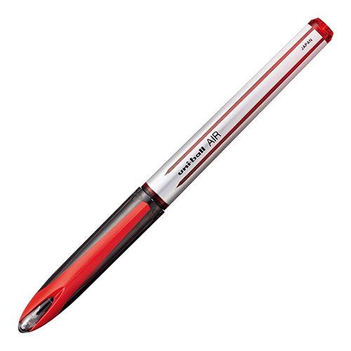미쓰비시 연필 유니볼 에어 0.7mm 레드 수성 볼펜 (UBA-210-07 .15) 10개입