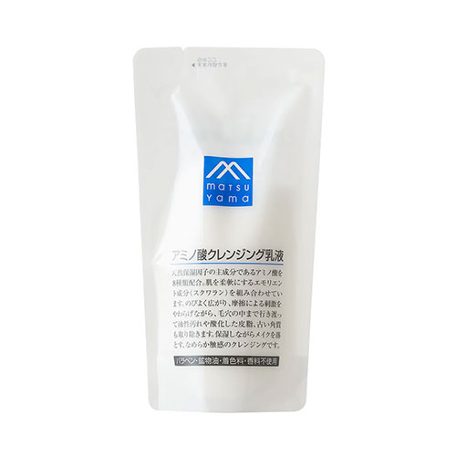 마츠야마 유지 M마크 시리즈 아미노산 클렌징 밀크 (보습 클렌징 유액) 리필용 140mL