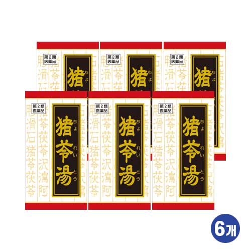 크라시에 한방 저령탕 엑기스정 72정 6일분 X6개세트 [제2류 의약품] 68164■