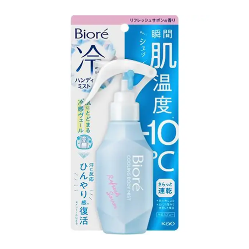 비오레 차가운 핸디 미스트 120mL 리프레시 사봉 향