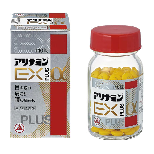 아리나민 EX플러스 알파 140정 눈피로 어깨결림 허리 통증 액티넘 EX플러스 알파■