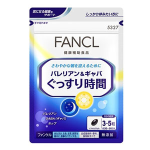 FANCL판클 발레리안&GABA 굿스리지칸 편안한 숙면 150정 30-50일분 