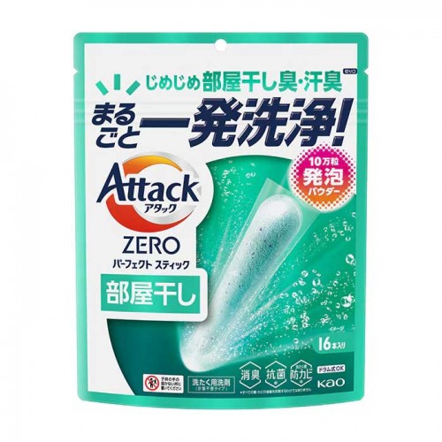 어택 제로 ZERO 퍼펙트 스틱 실내건조용 16개입