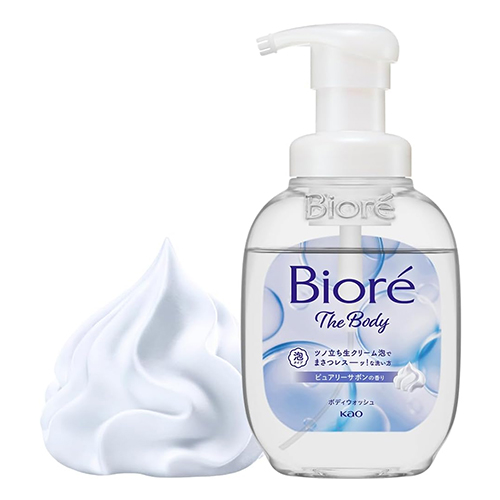 비오레 u 더바디 거품타입 펌프 퓨어리 사본향 540mL 바디워시 