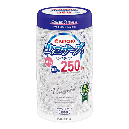 킨초 KINCHO 무시코나즈 비즈 슬림형 250일 무향 360g