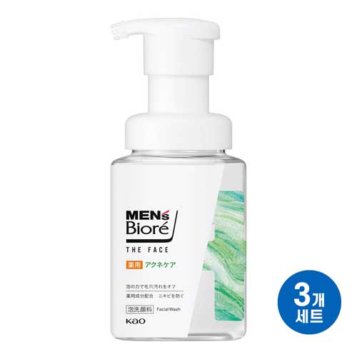 맨즈 비오레 더 페이스 피부트러블 케어 200ml3개세트