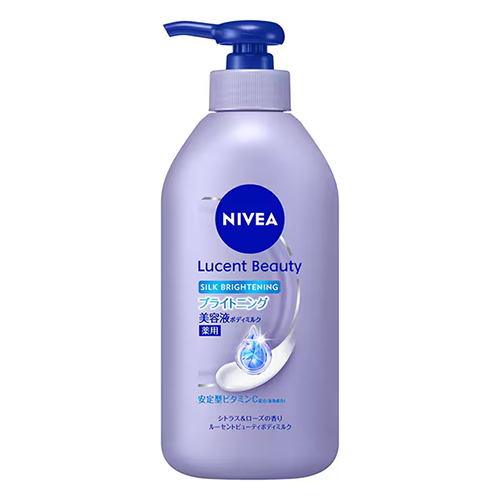 니베아NIVEA 루센트 뷰티 실크 브라이트닝 화이트닝 세럼 바디밀크 330ml
